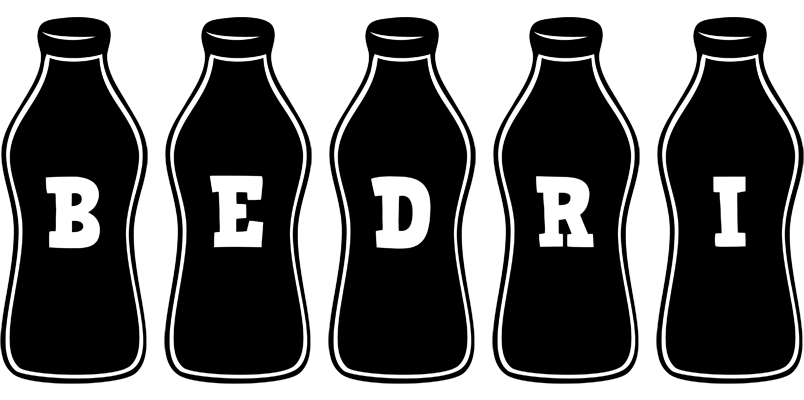 Bedri bottle logo