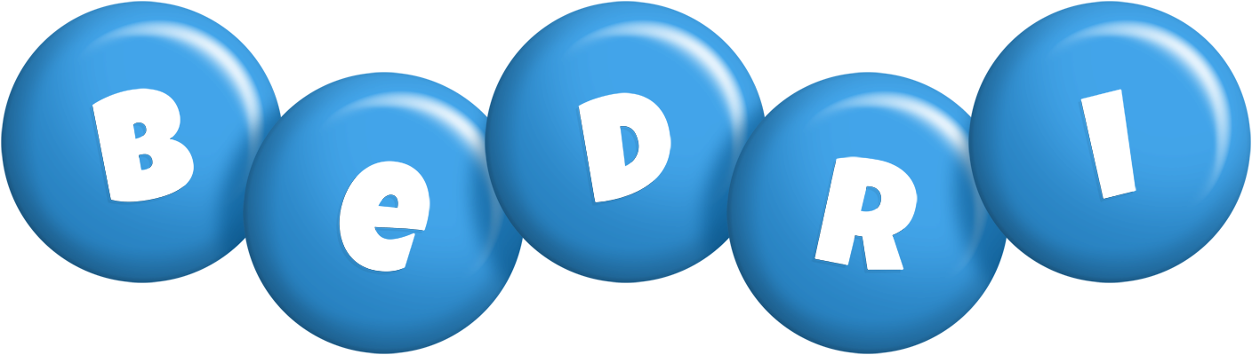 Bedri candy-blue logo