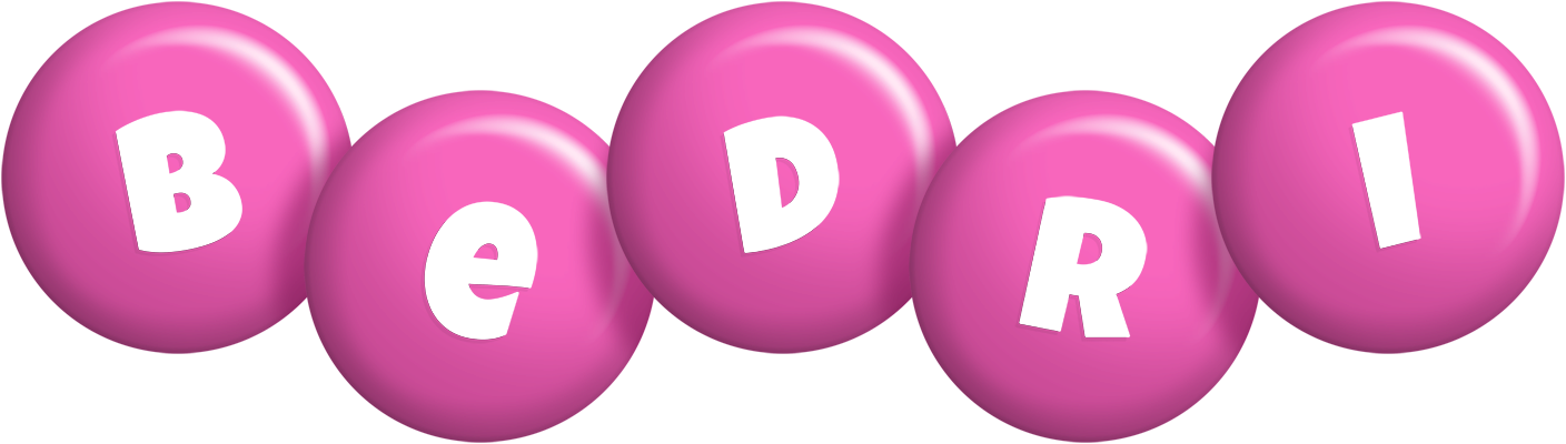 Bedri candy-pink logo