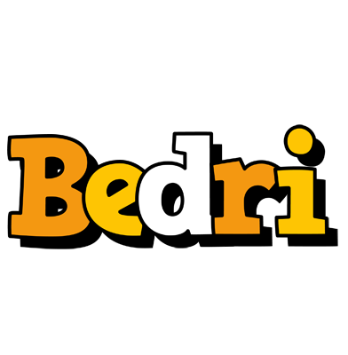 Bedri cartoon logo