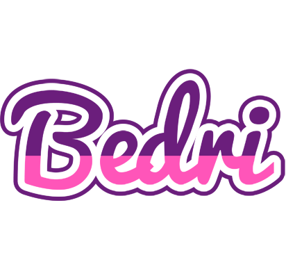 Bedri cheerful logo