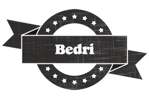 Bedri grunge logo