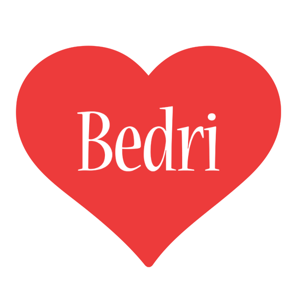 Bedri love logo