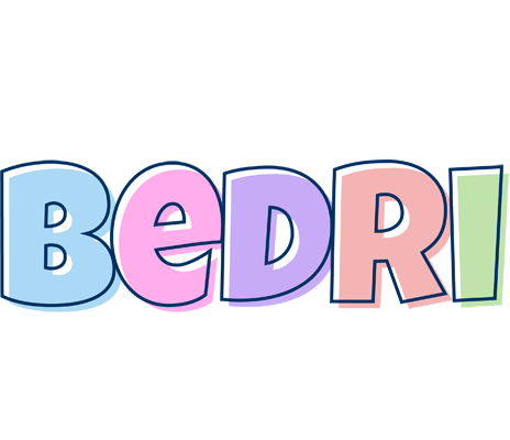 Bedri pastel logo