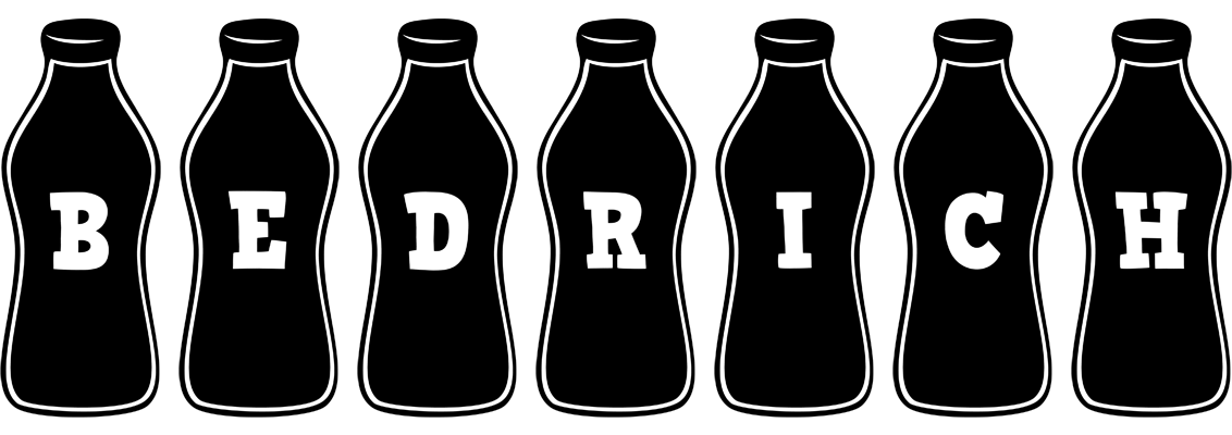 Bedrich bottle logo