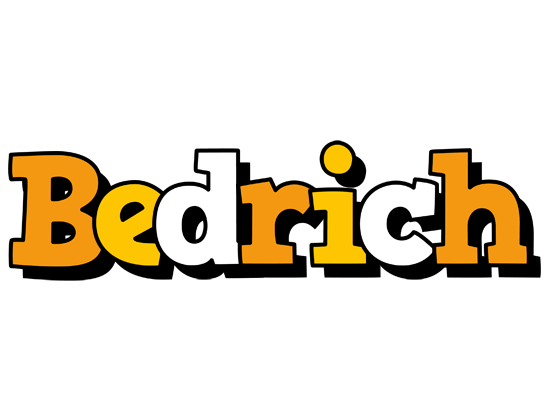 Bedrich cartoon logo