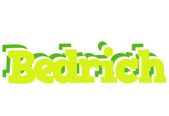 Bedrich citrus logo