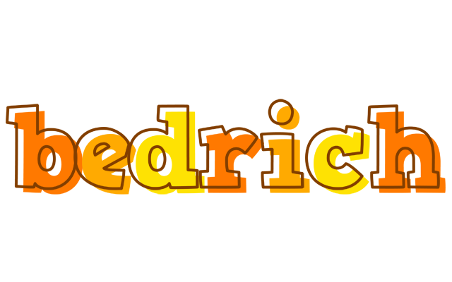 Bedrich desert logo