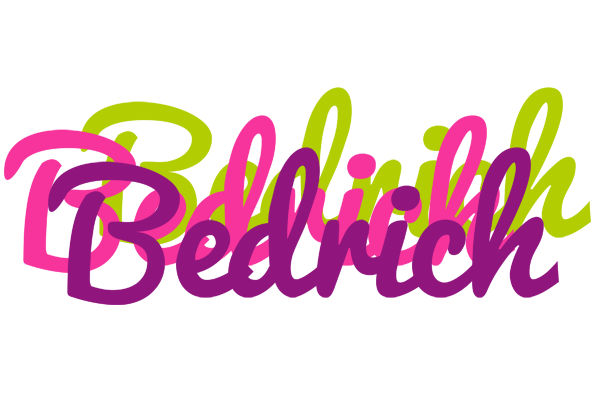 Bedrich flowers logo