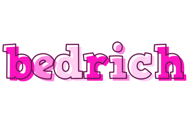 Bedrich hello logo