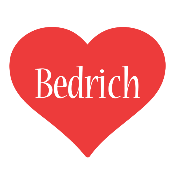 Bedrich love logo