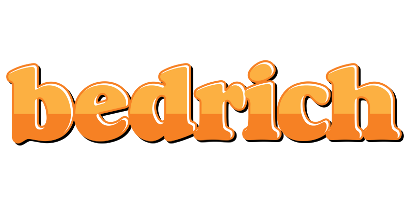 Bedrich orange logo