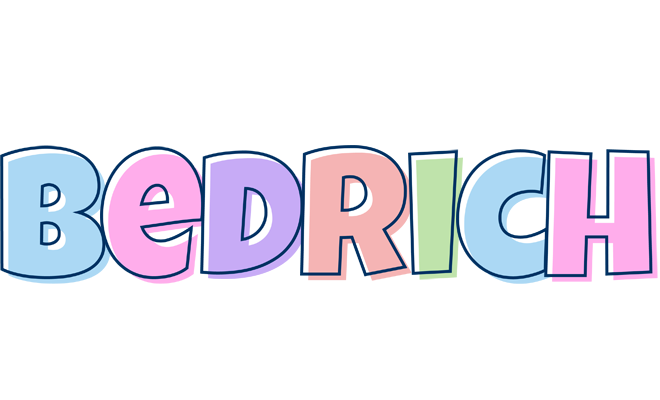 Bedrich pastel logo