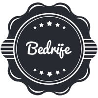 Bedrije badge logo