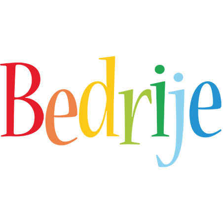 Bedrije birthday logo