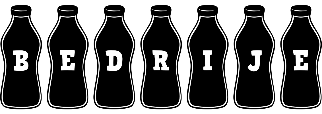 Bedrije bottle logo