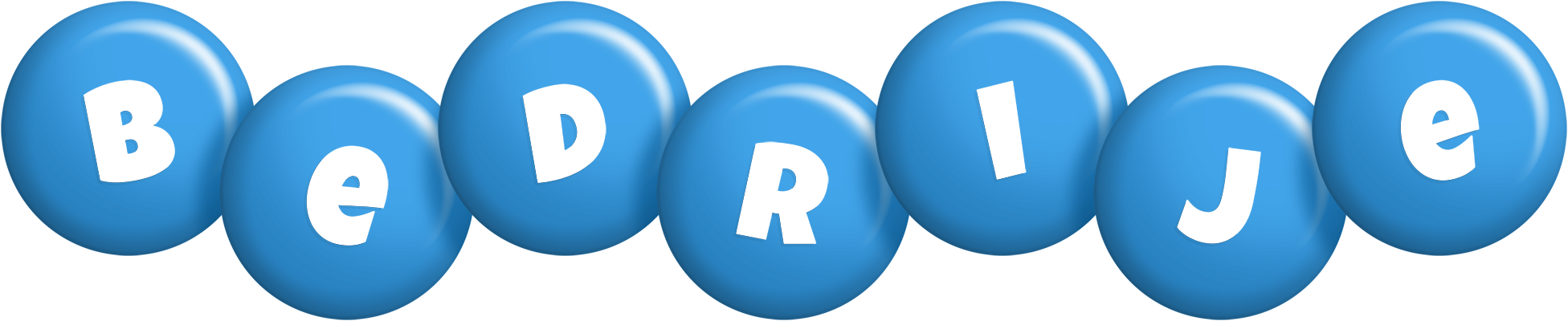 Bedrije candy-blue logo