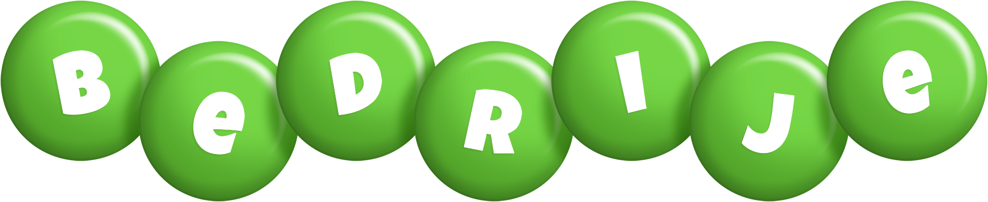 Bedrije candy-green logo