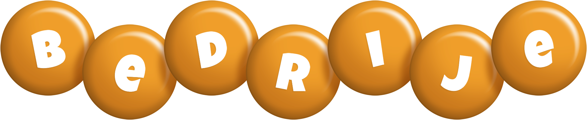 Bedrije candy-orange logo
