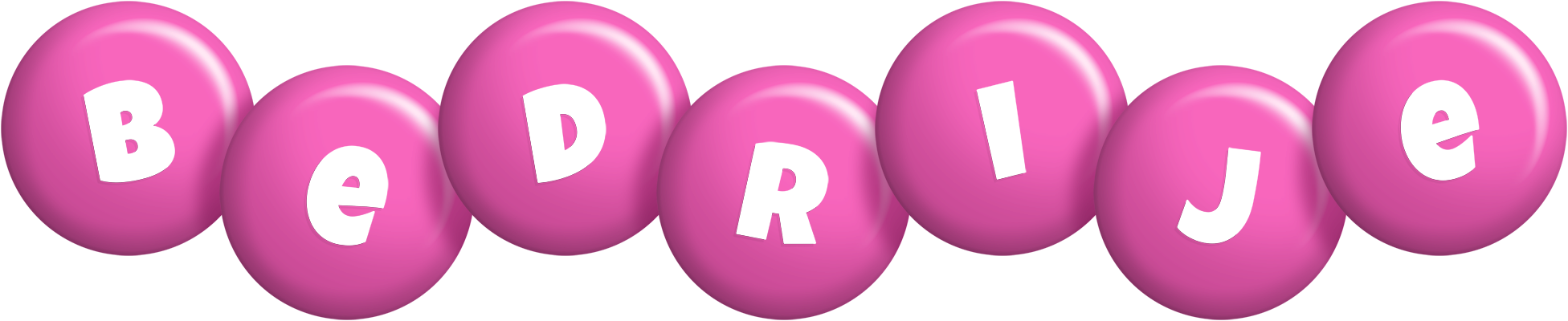 Bedrije candy-pink logo