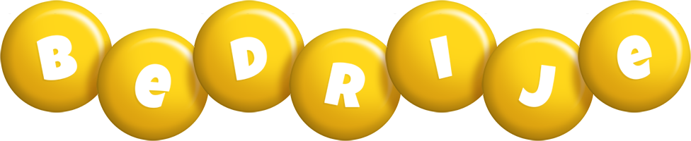Bedrije candy-yellow logo