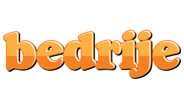 Bedrije orange logo