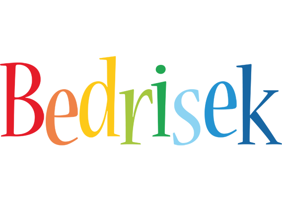 Bedrisek birthday logo