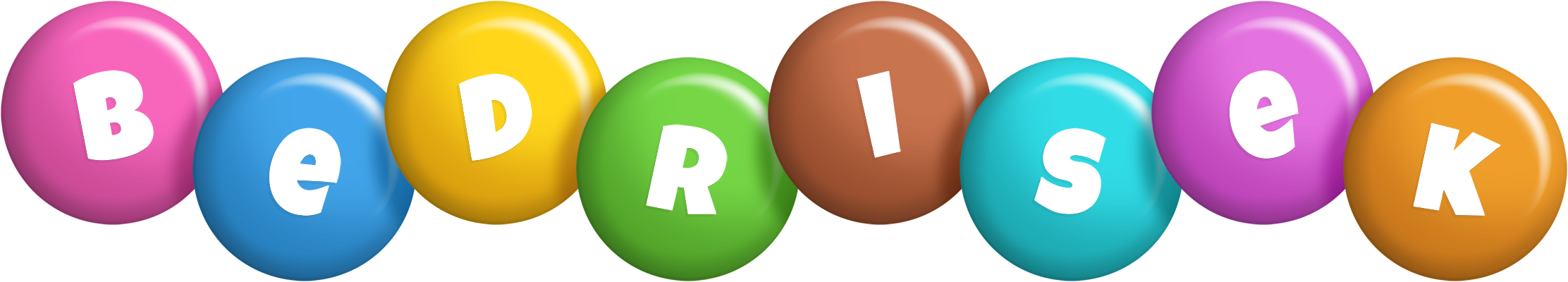 Bedrisek candy logo