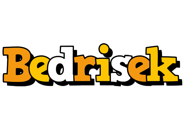 Bedrisek cartoon logo