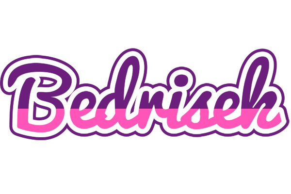 Bedrisek cheerful logo