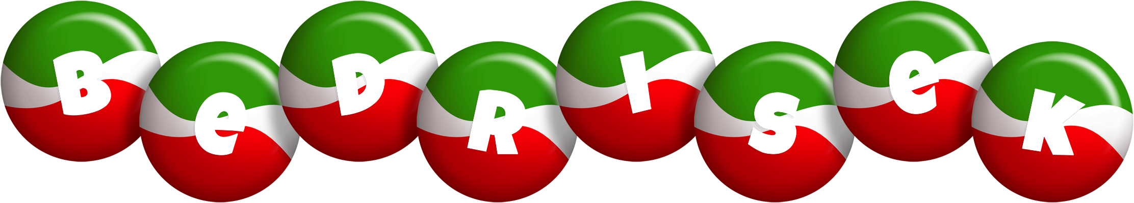 Bedrisek italy logo