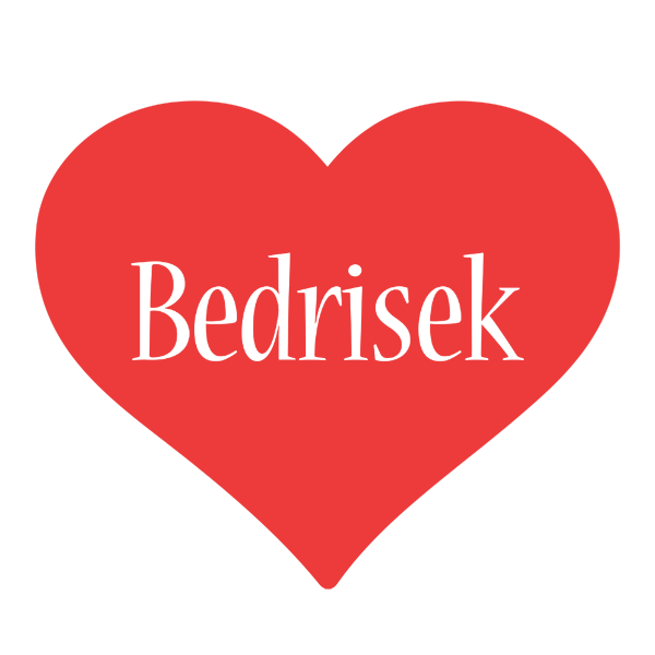 Bedrisek love logo