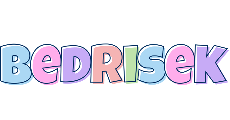 Bedrisek pastel logo