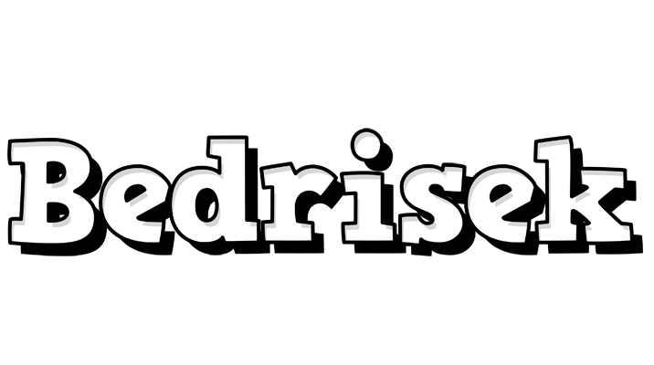 Bedrisek snowing logo