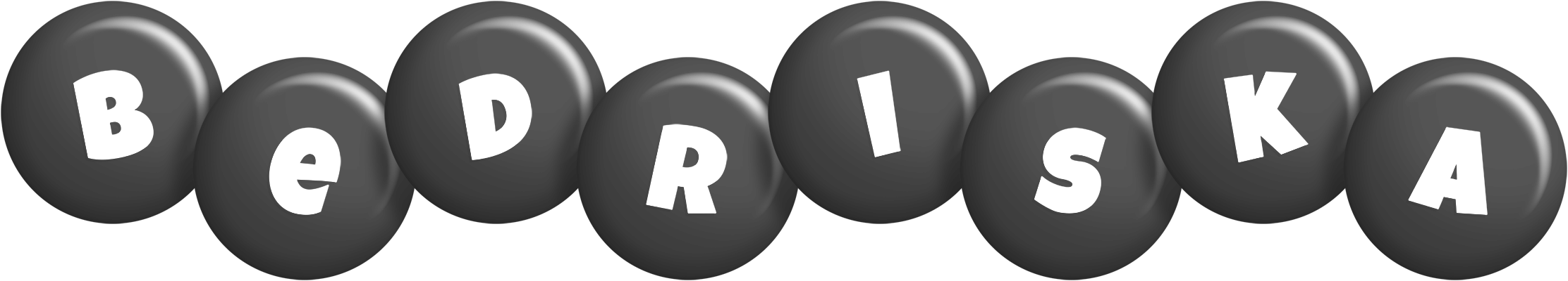 Bedriska candy-black logo