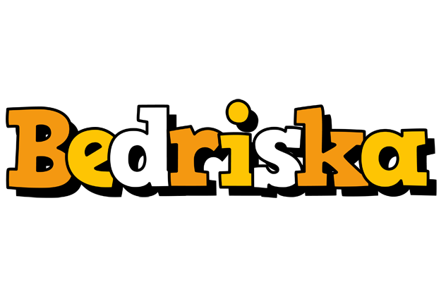 Bedriska cartoon logo