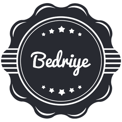 Bedriye badge logo