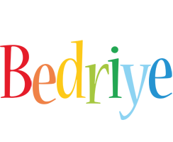 Bedriye birthday logo