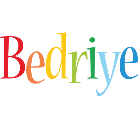 Bedriye birthday logo