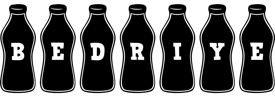Bedriye bottle logo