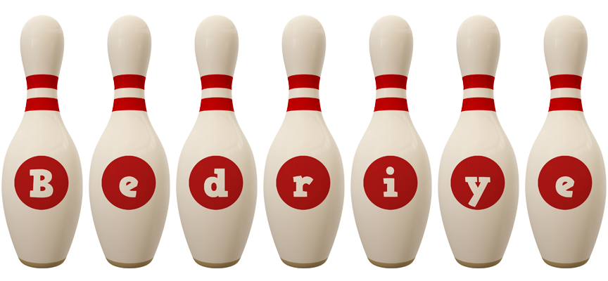 Bedriye bowling-pin logo
