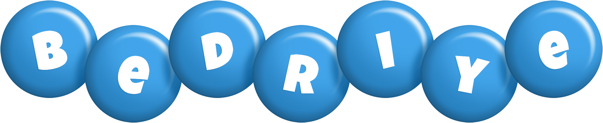 Bedriye candy-blue logo