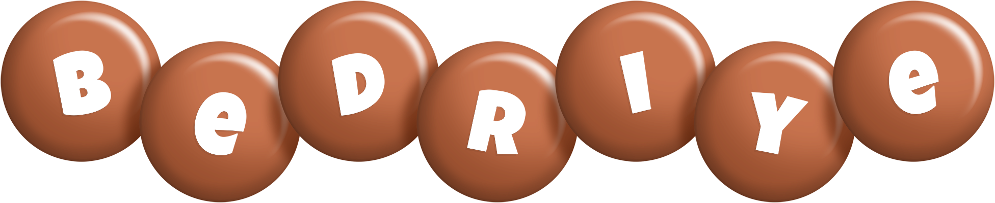Bedriye candy-brown logo
