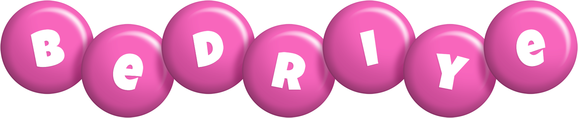 Bedriye candy-pink logo