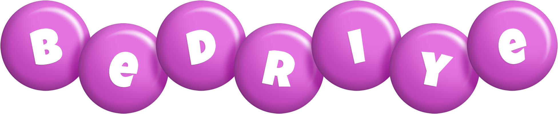 Bedriye candy-purple logo