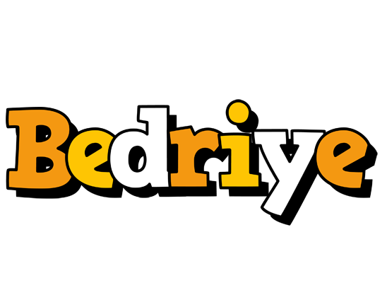 Bedriye cartoon logo