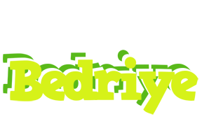 Bedriye citrus logo