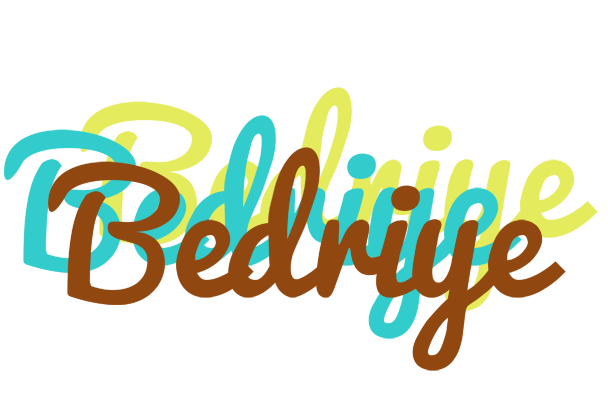 Bedriye cupcake logo