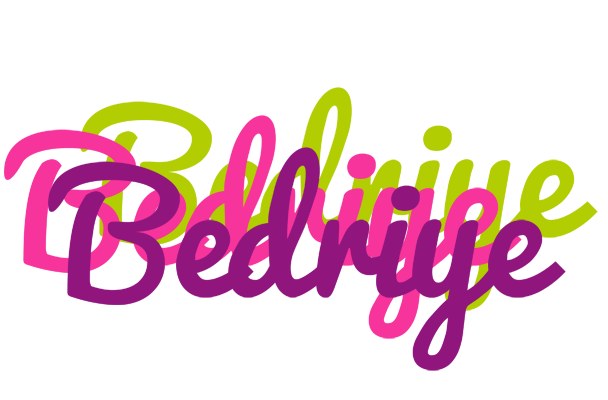 Bedriye flowers logo