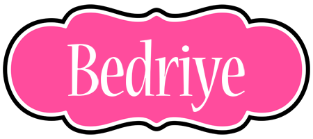 Bedriye invitation logo